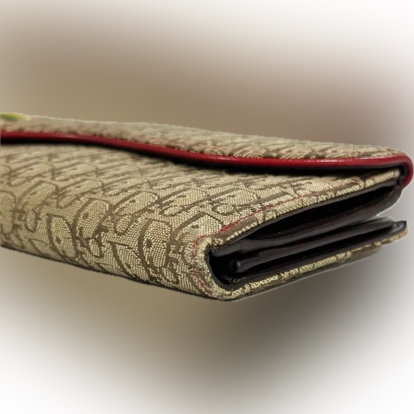 Christian Dior Saddle Trotter Flap Wallet Rasta Canvas
Leather - Picture 10 of 15